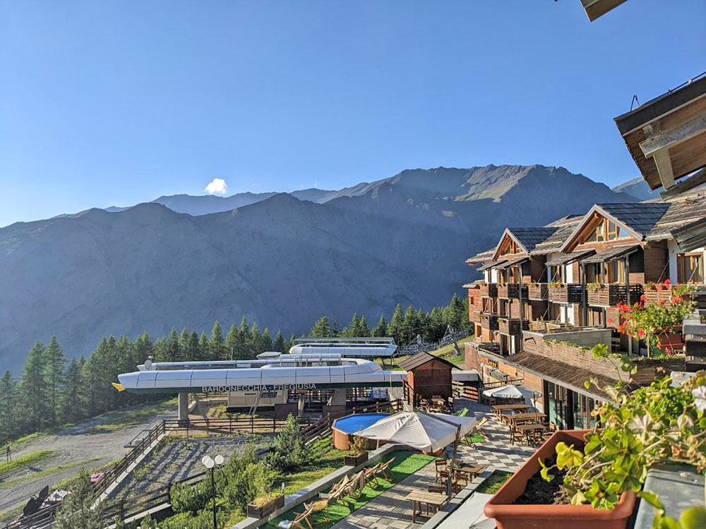 savoia hotel camere vista montagna
