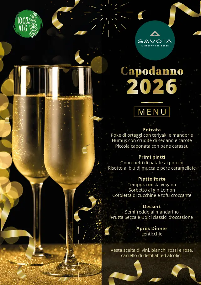 savoia resort menu di capodanno